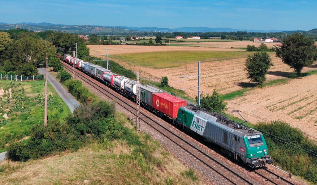 Train de conteneurs