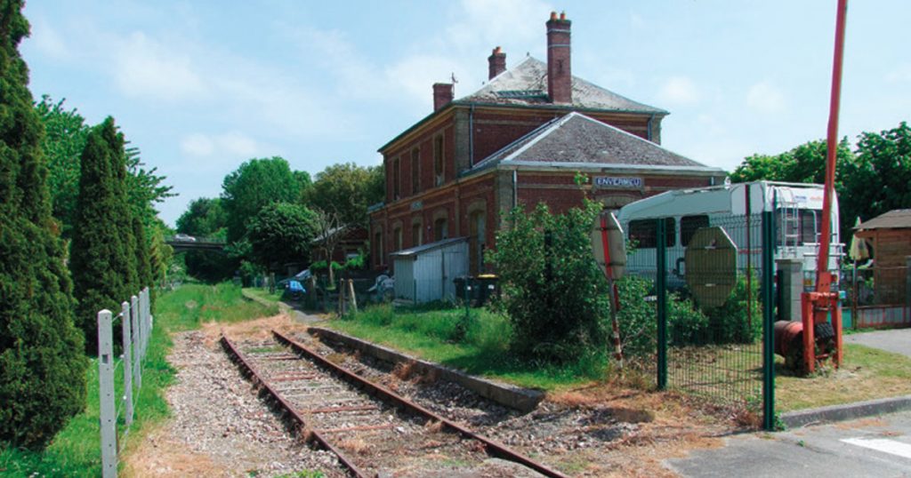 La gare d’Envermeu