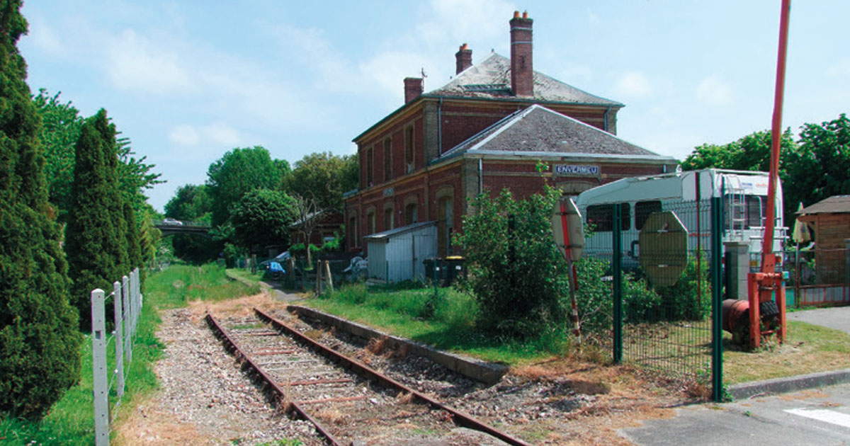 La gare d’Envermeu