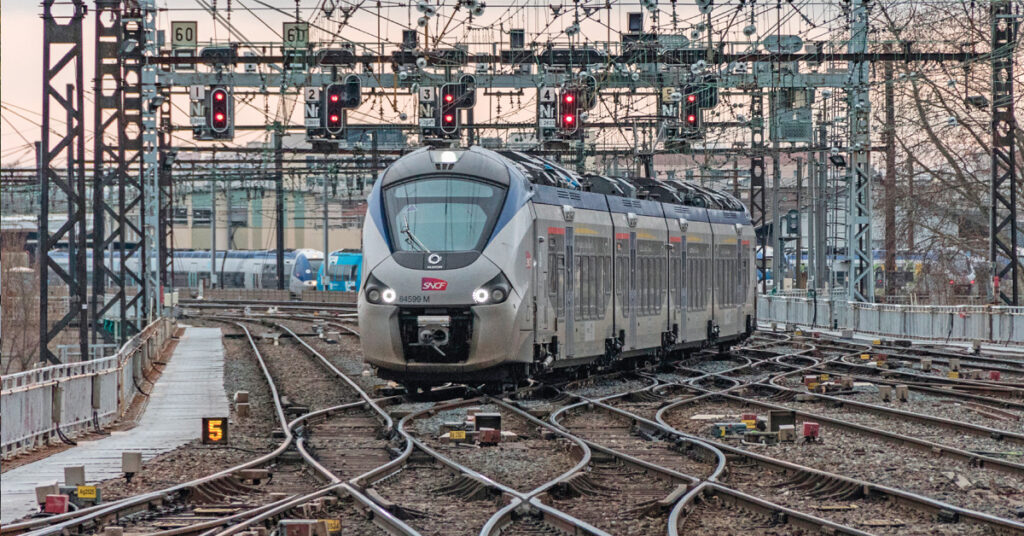 Train Intercité rame 84599