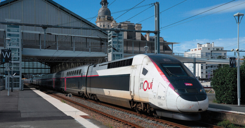 TGV Duplex 254 gare de La Rochelle