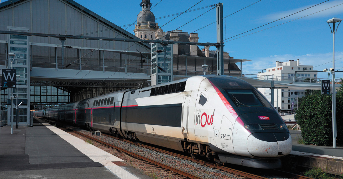 TGV Duplex 254 gare de La Rochelle
