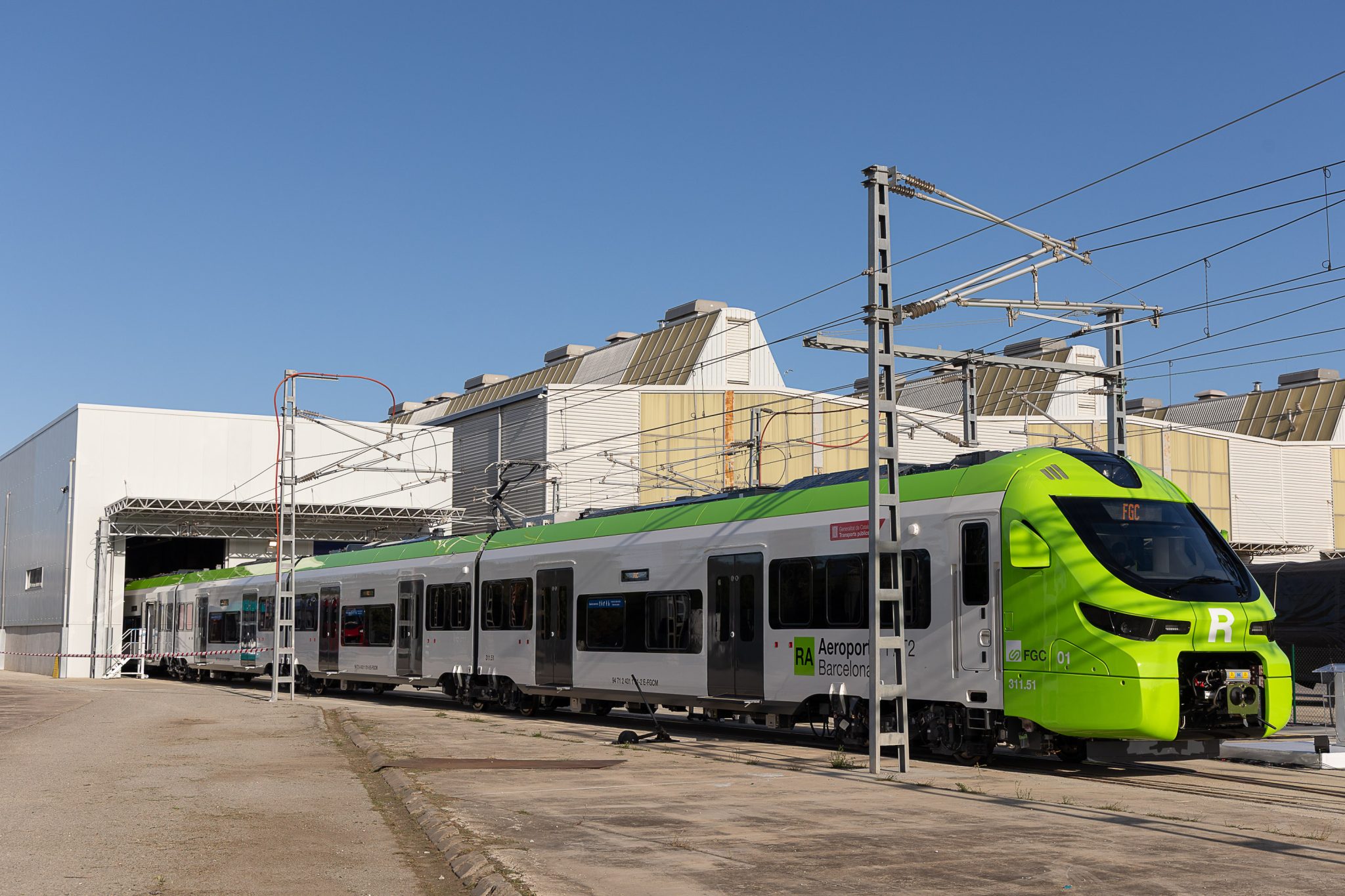 Crédit : Alstom Les FGC et Alstom présentaient le 24 octobre 2025 le Coradia Stream 311.01