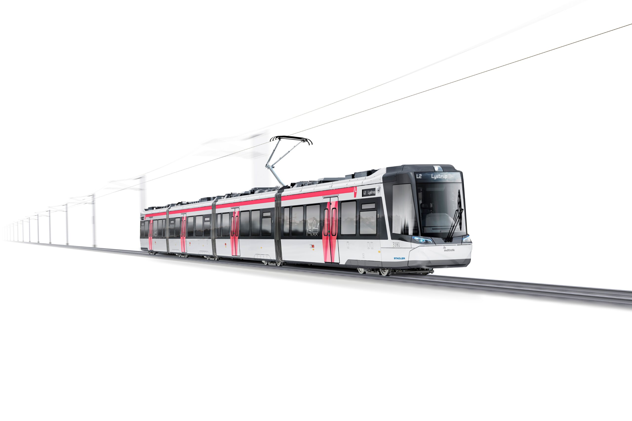 Luc LEVERT, 04/12/2025 Photo Stadler Rail Impression d’artiste d’un futur Citylink pour le réseau de métro léger d’Aarhus (3 décembre 2025) Crédit photo : Stadler Rail