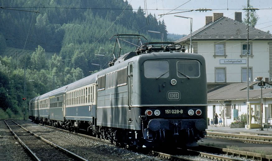 Les 151 de la DB, de grosses pointures sur le déclin