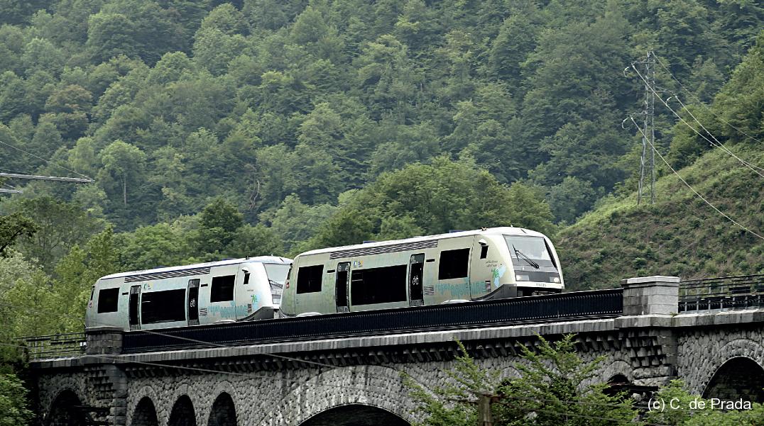 Le retour du train à Bedous