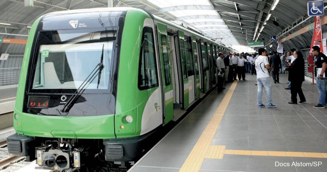 De nouvelles rames Metropolis sur le métro de Lima