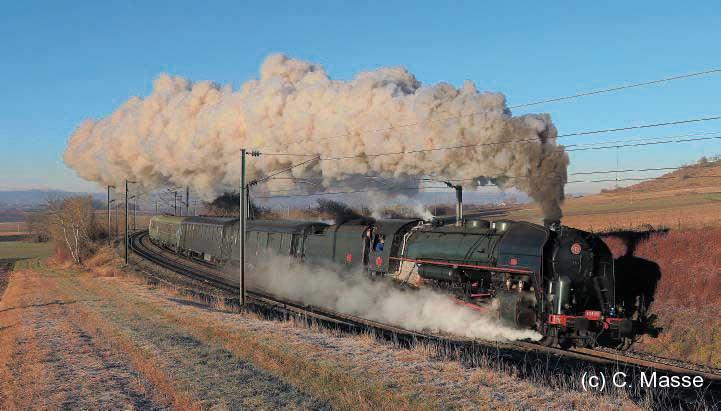 Un spécial vapeur convié à la Fête des lumières