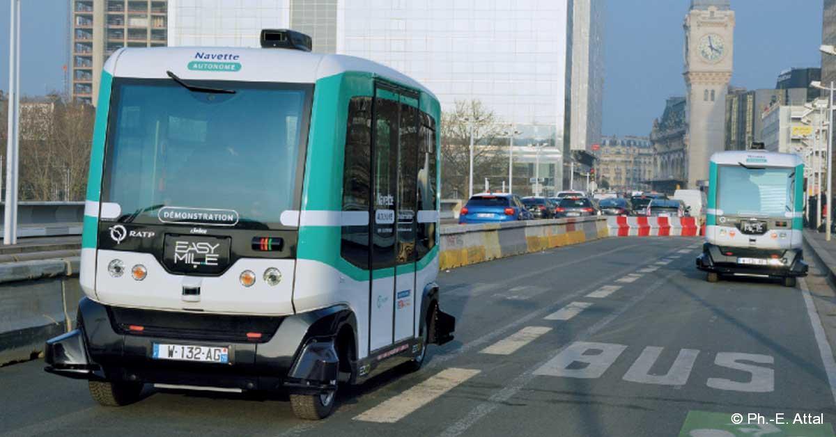La RATP expérimente la navette autonome