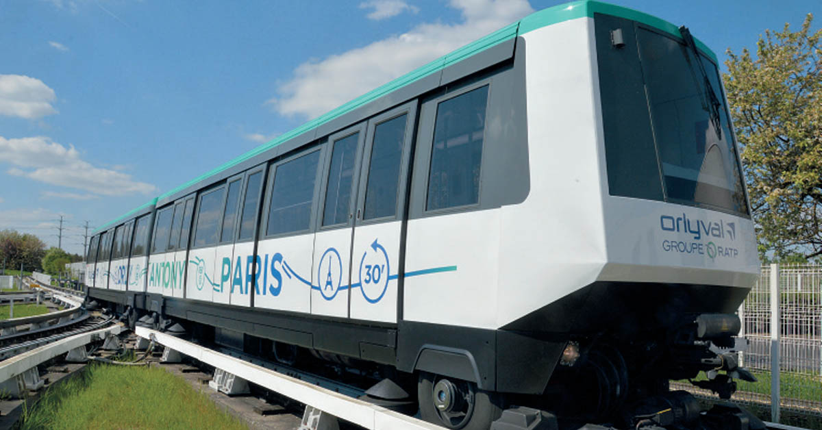 Les rames d’OrlyVal rénovées