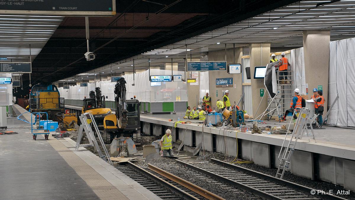 Travaux d’été à la RATP