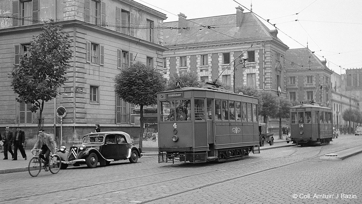 1957, le dernier tramway  de la région capitale