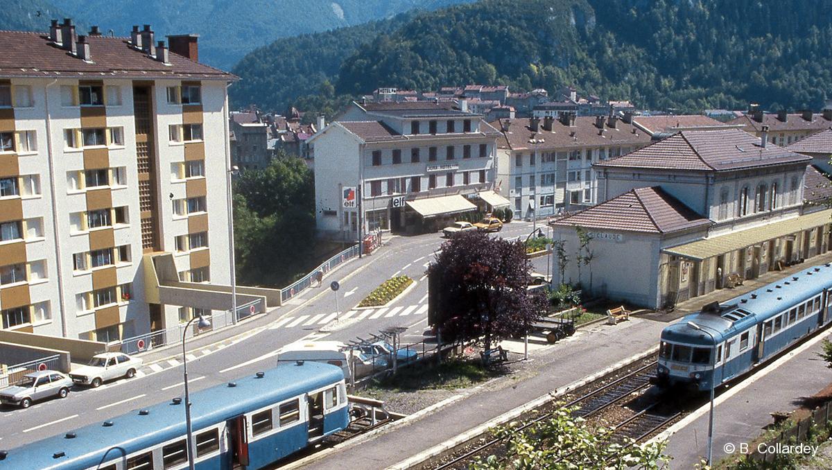 Saint-Claude – Oyonnax fermé au trafic voyageurs