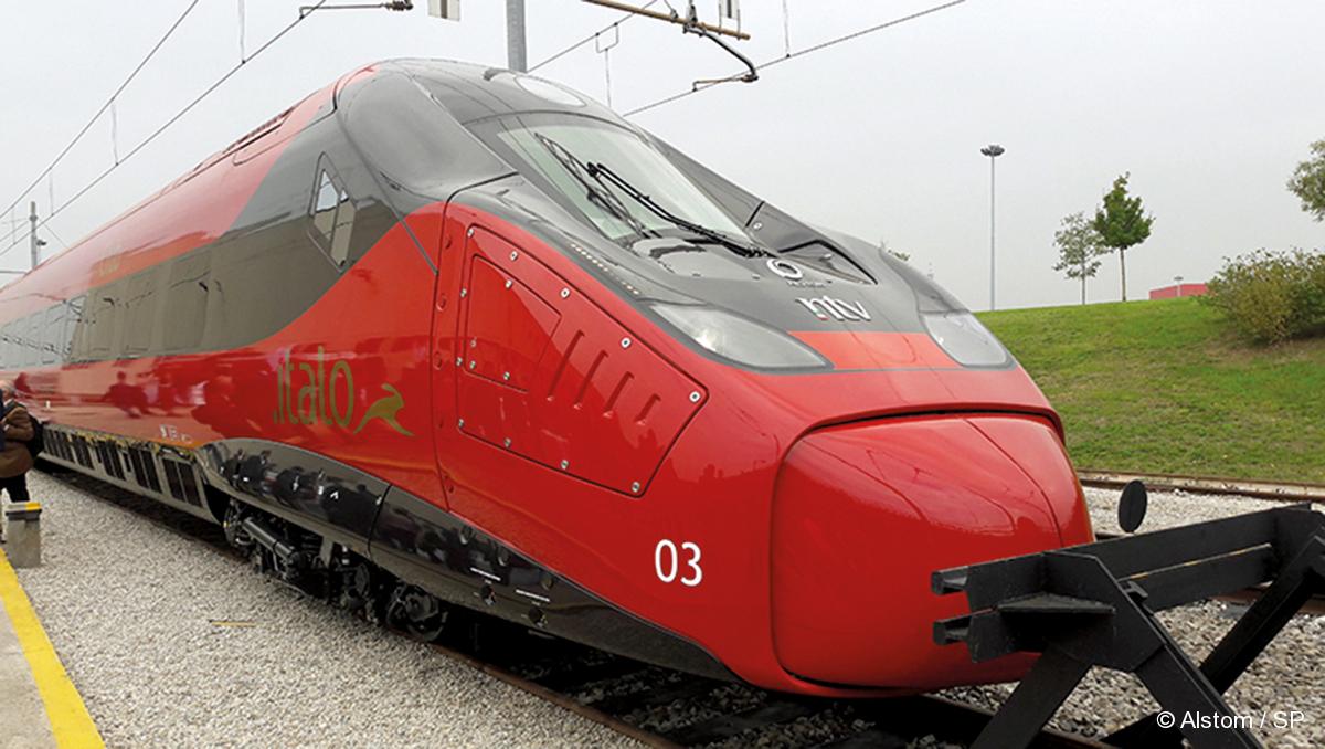 L’Avelia Pendolino présenté  à l’opérateur NTV