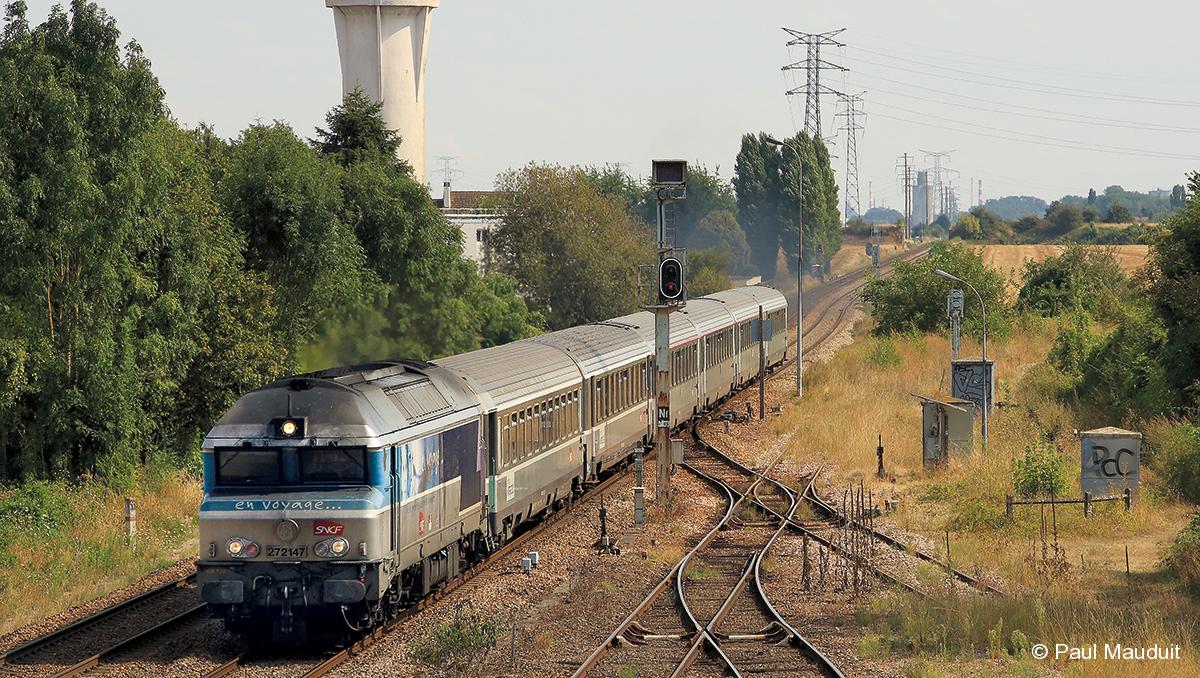 La fin des CC 72100  en service commercial