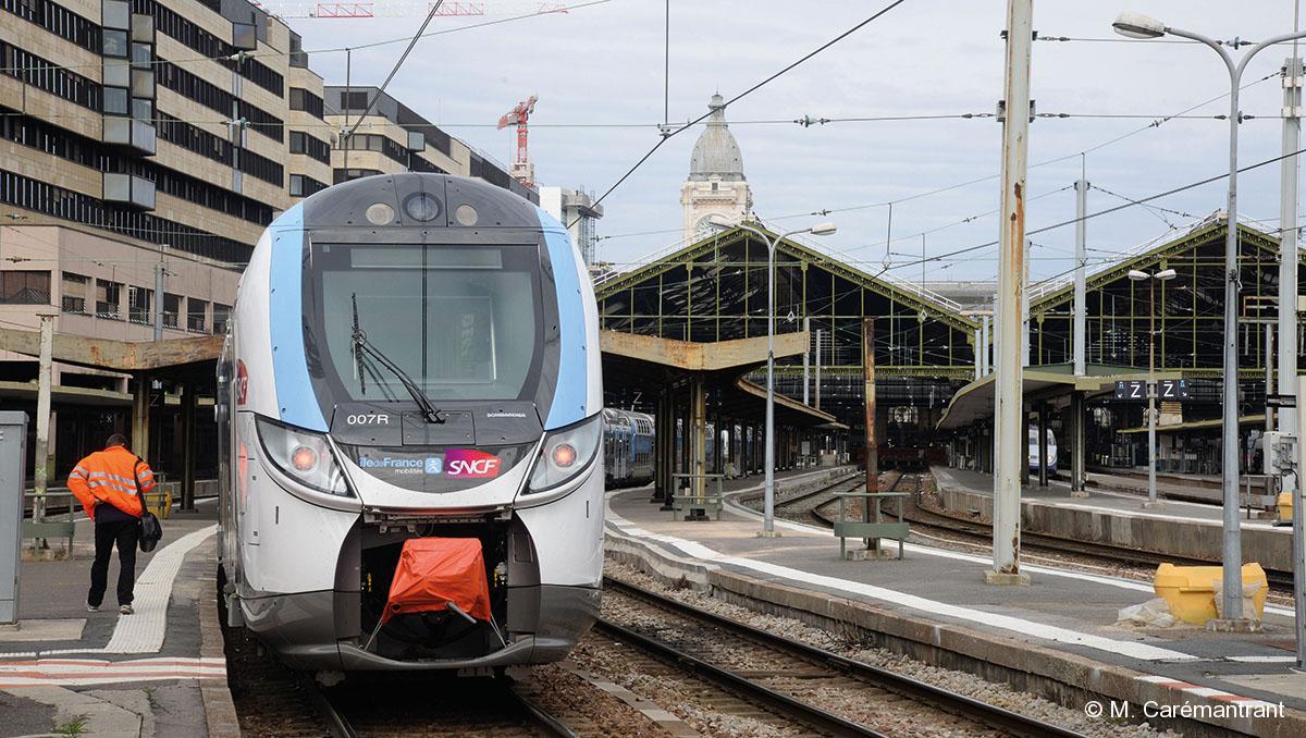 Le Regio 2N en gare de Lyon