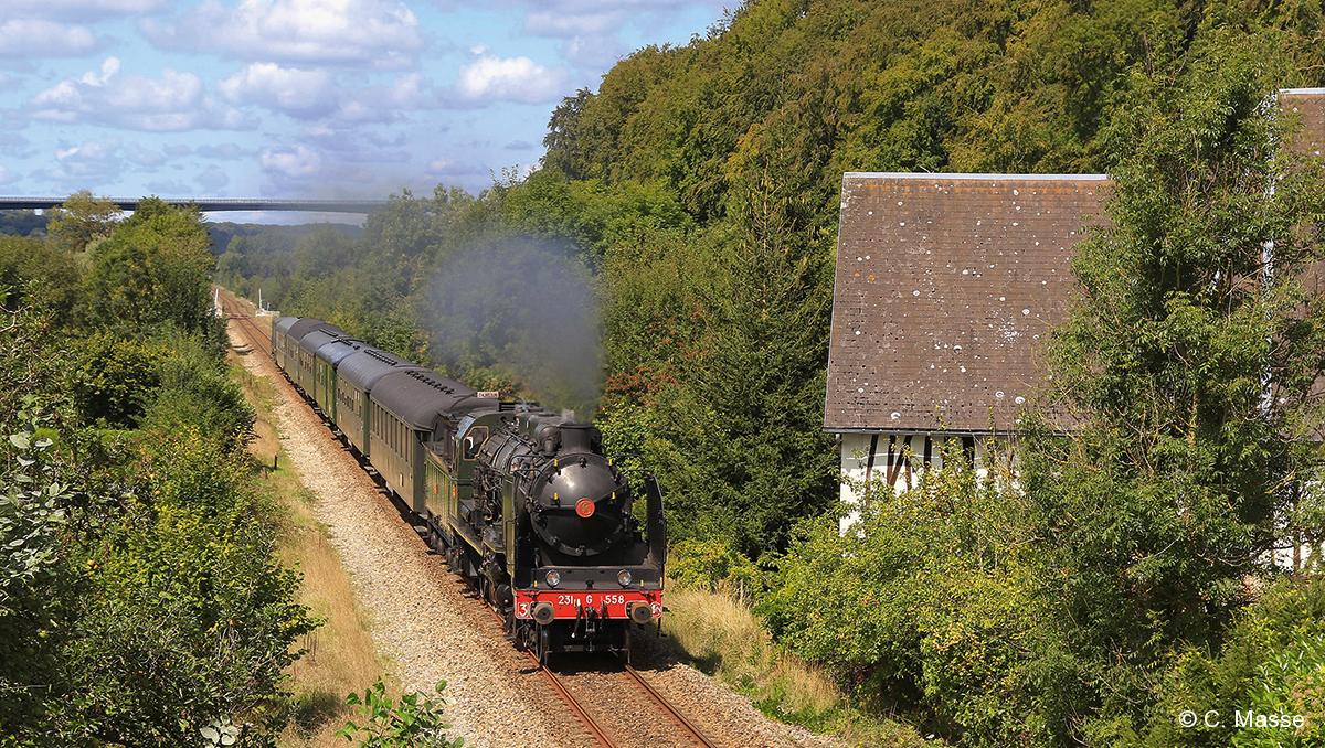 Le grand retour de la Pacific 231 G 558