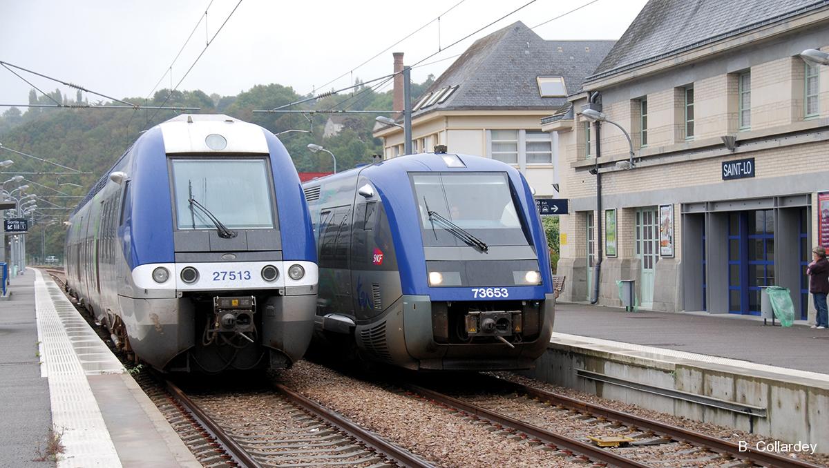 Réaménagement de la desserte TER Caen – Rennes