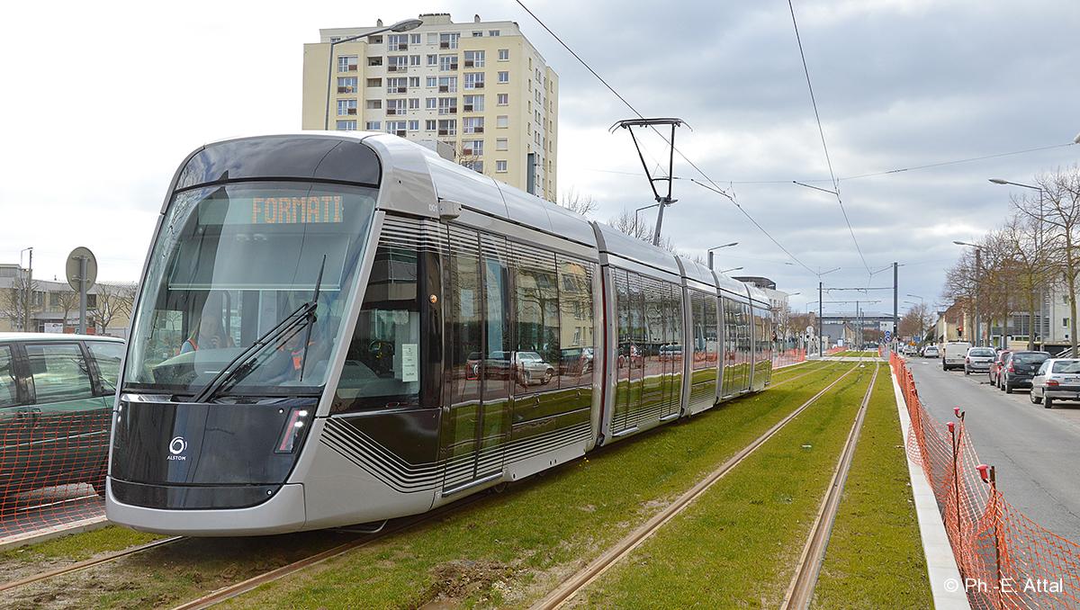 Formation des conducteurs  du tram de Caen
