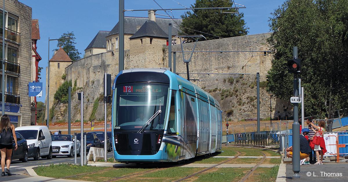 Caen a inauguré son tram fer