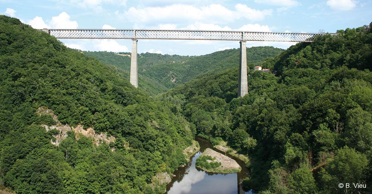 Le viaduc des Fades sur la voie de la sauvegarde