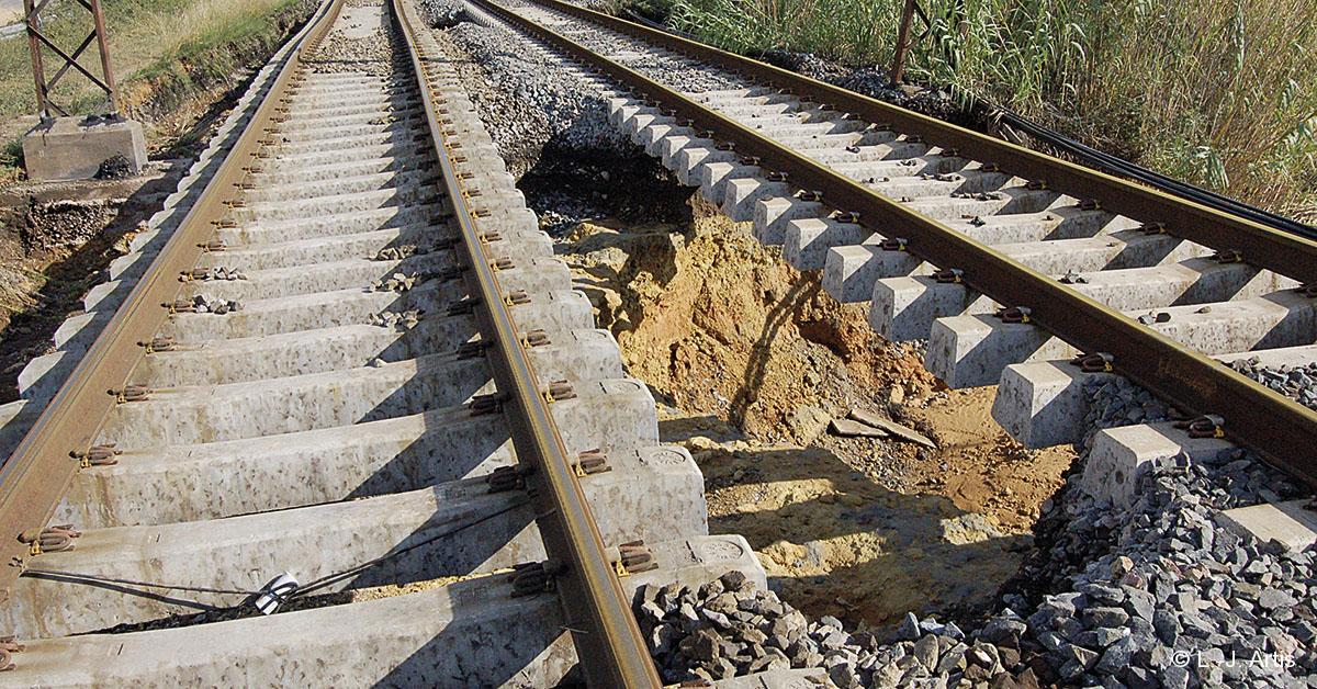 Inondations : des dégâts sur la ligne Béziers – Montpellier