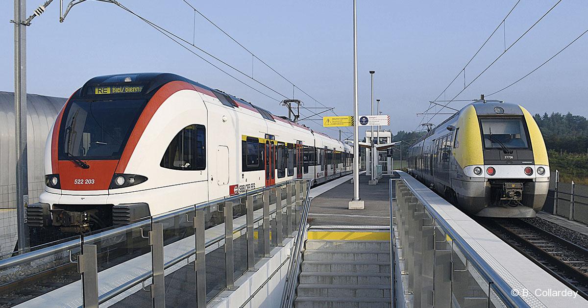 La desserte Belfort – Delle loin des prévisions initiales