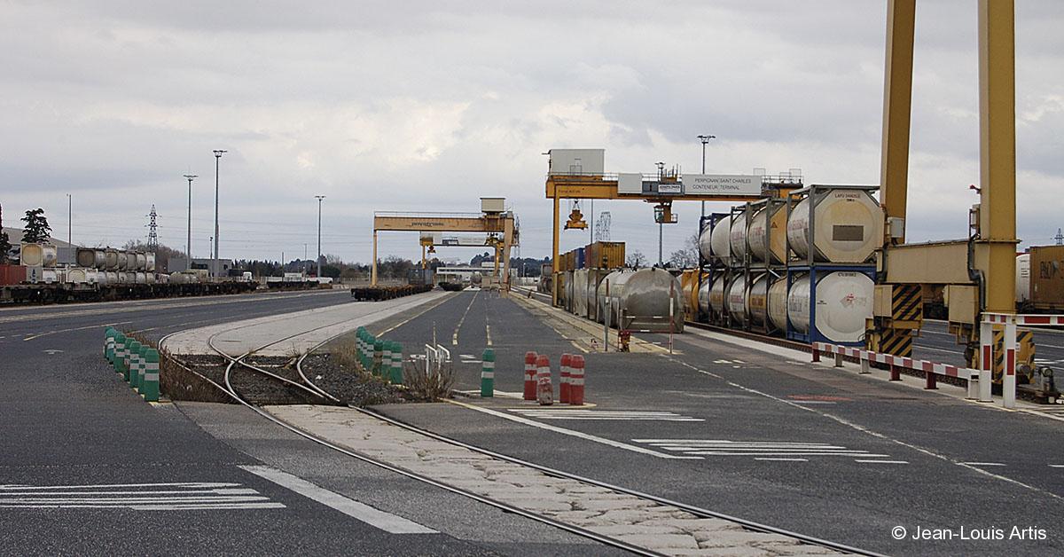 Gare de Perpignan : une plateforme fret en plein développement