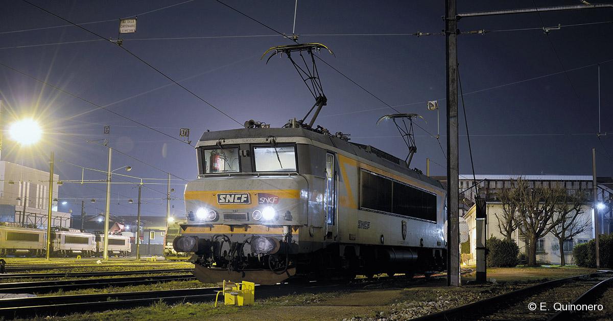 Racler la caténaire aux commandes de la BB 22318