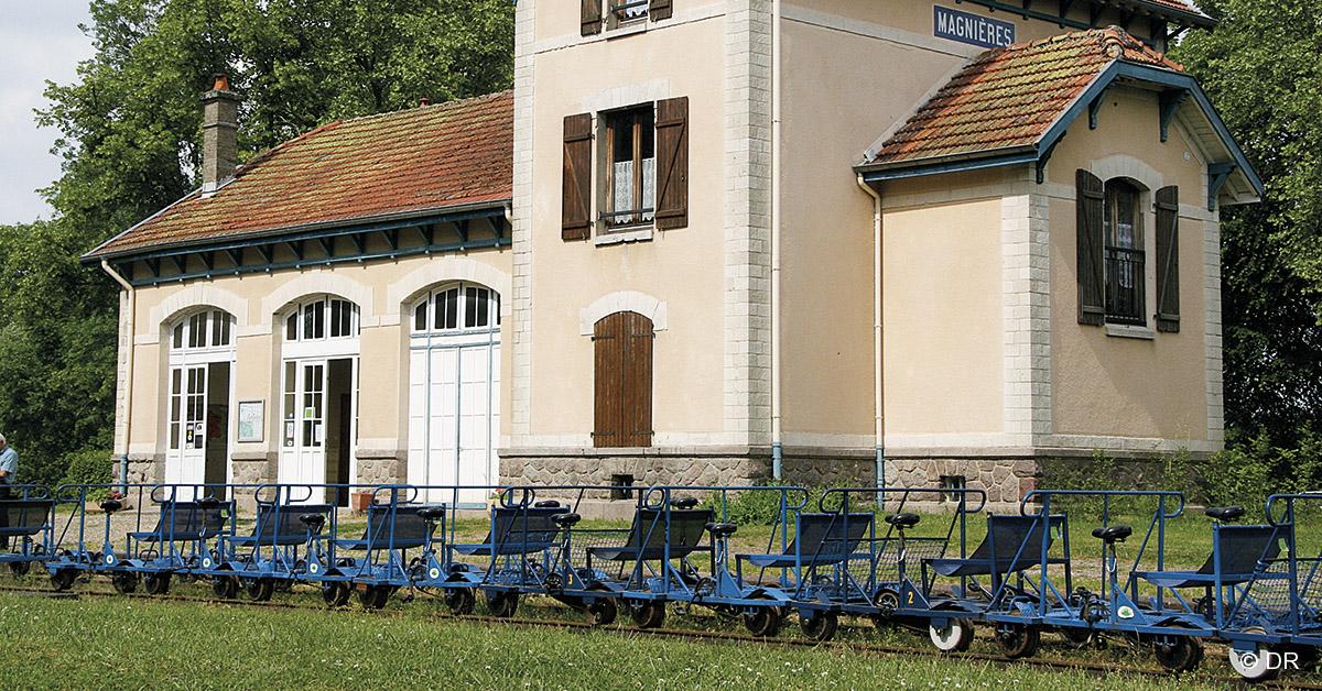 Le premier vélorail de France reprend du service