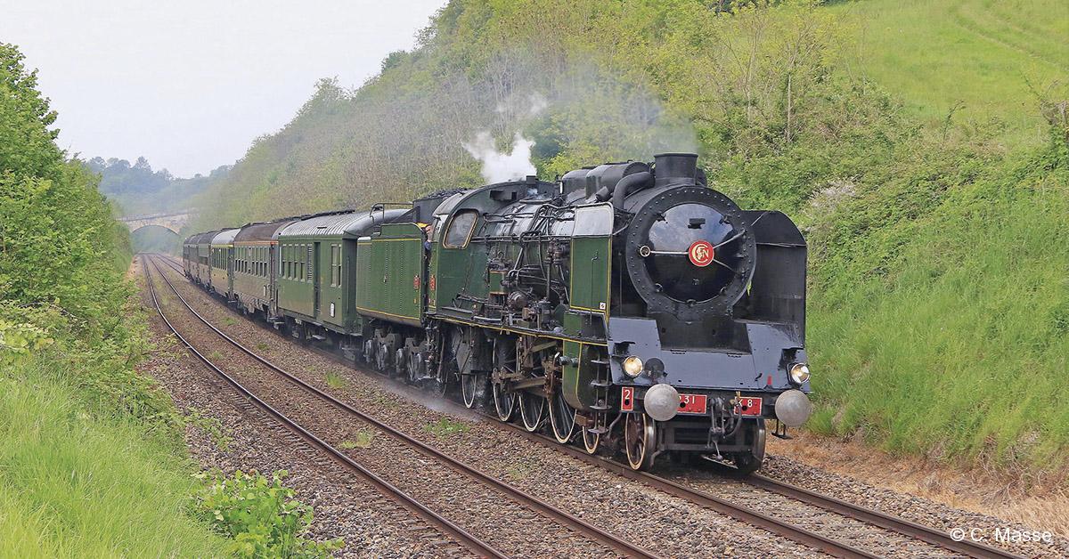 Le MFPN annonce un train spécial vapeur