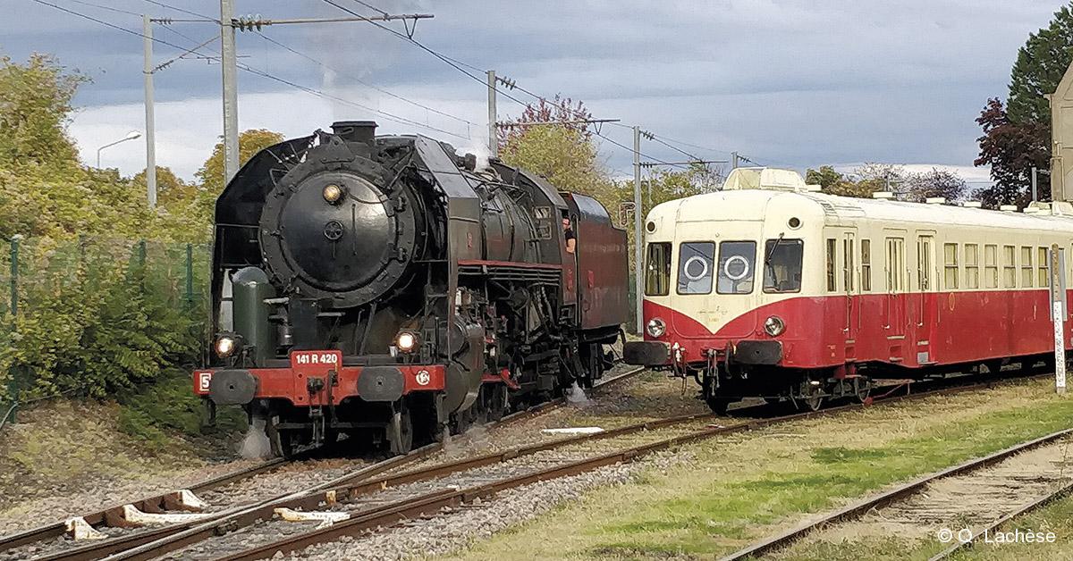 Le régulateur de la 141 R 420 ne veut rien savoir…