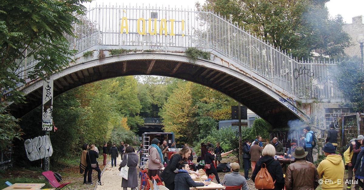 Adieu la passerelle de la Petite Ceinture de Paris