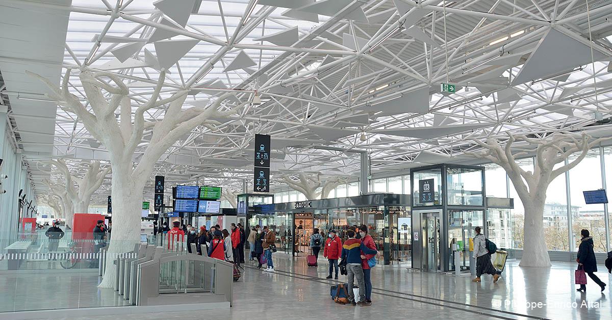 La gare belvédère, nouveau monument emblématique de Nantes