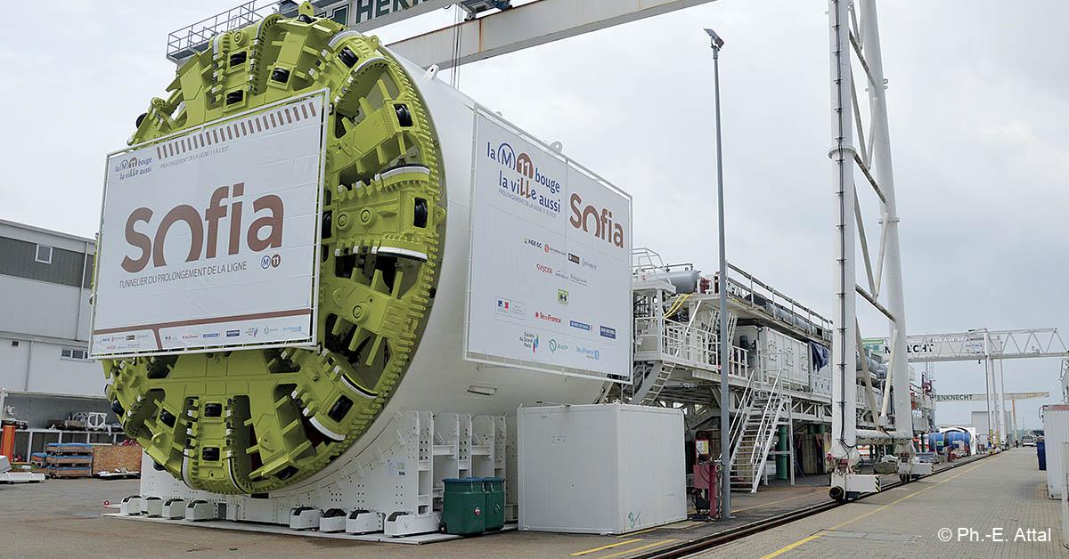 Une nouvelle étape pour le tunnelier Sofia
