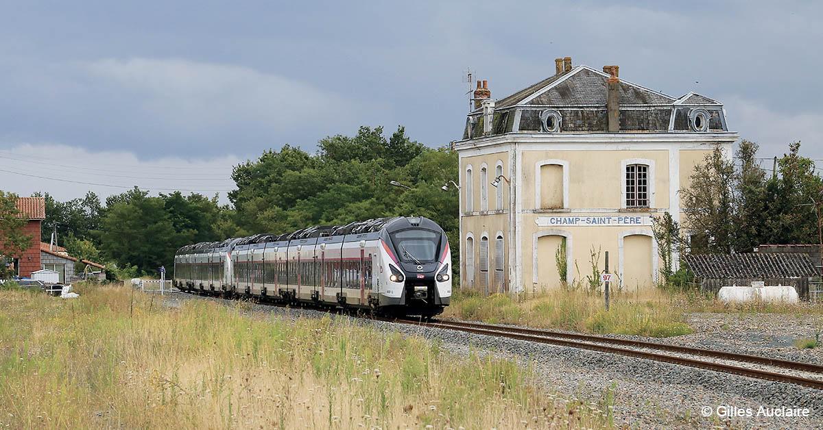 Réouverture de la ligne Nantes – Bordeaux entre La Roche-sur-Yon et La Rochelle