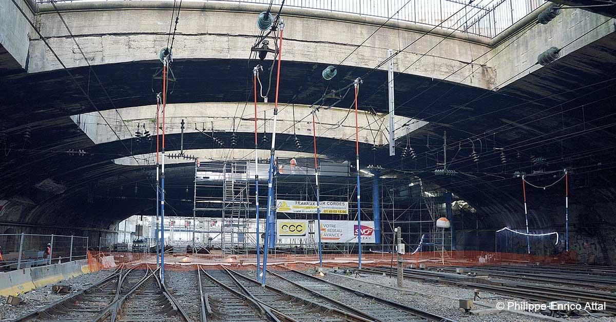 Des travaux interrompent la circulation à Paris-Est