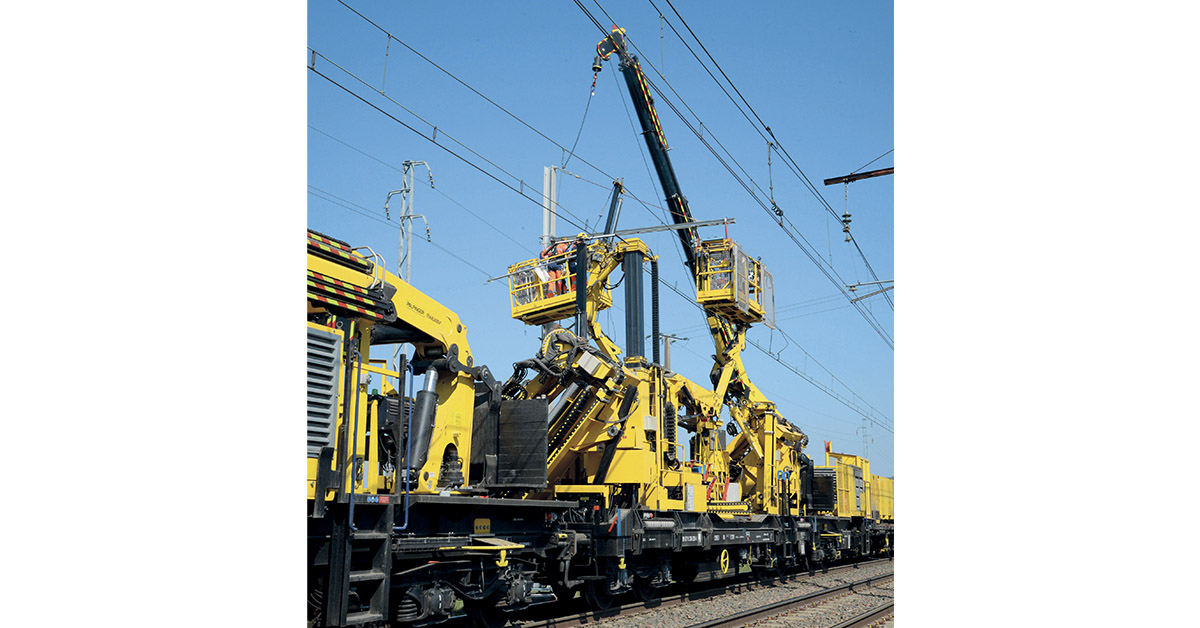 La caténaire 1,5 kV se régénère à grande vitesse