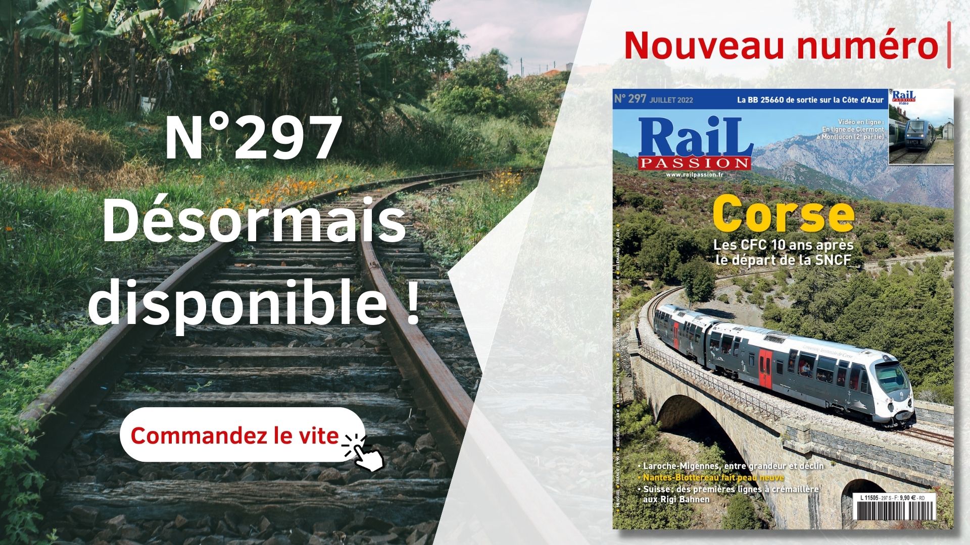 Nouveau numéro disponible : n°297 ! (Juillet 2022)