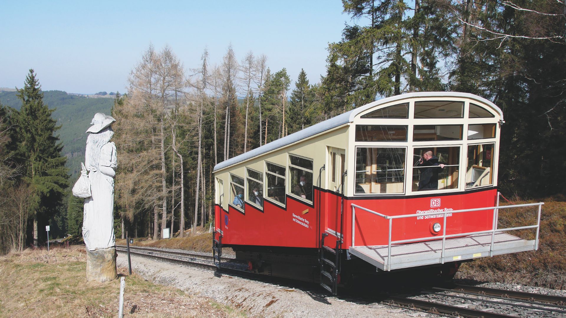 DB RegioNetz Verkehr reconduit sur la centenaire Oberweißbacher Bergbahn