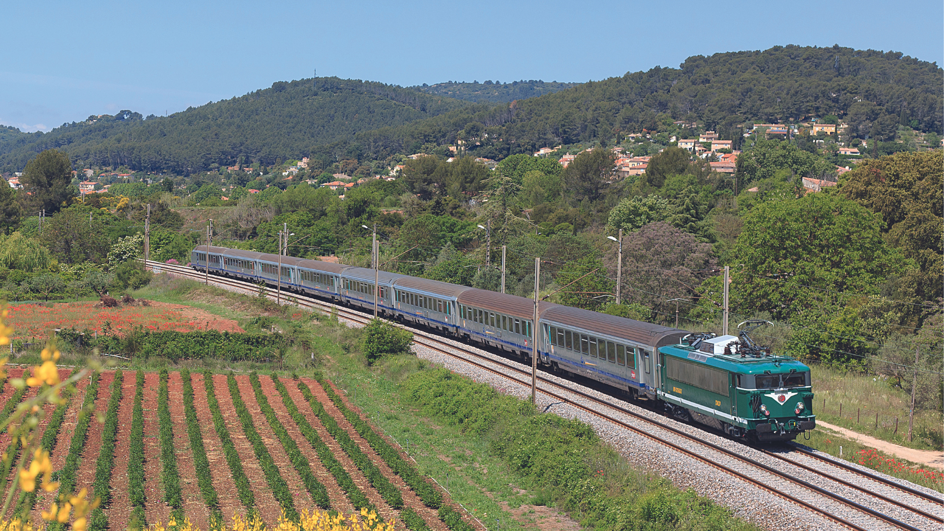 La BB 25660 de sortie sur la Côte d’Azur