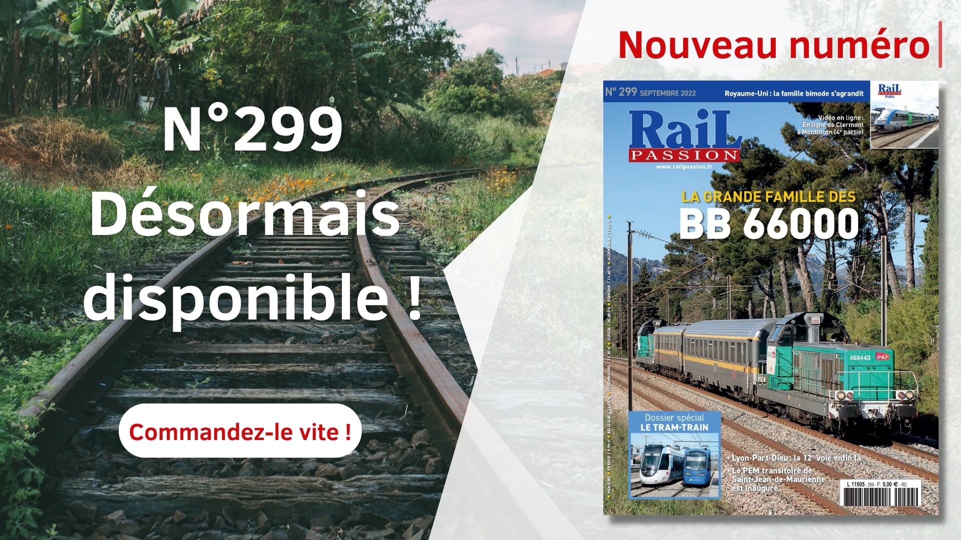 Nouveau numéro disponible : n°299 ! (Septembre 2022)