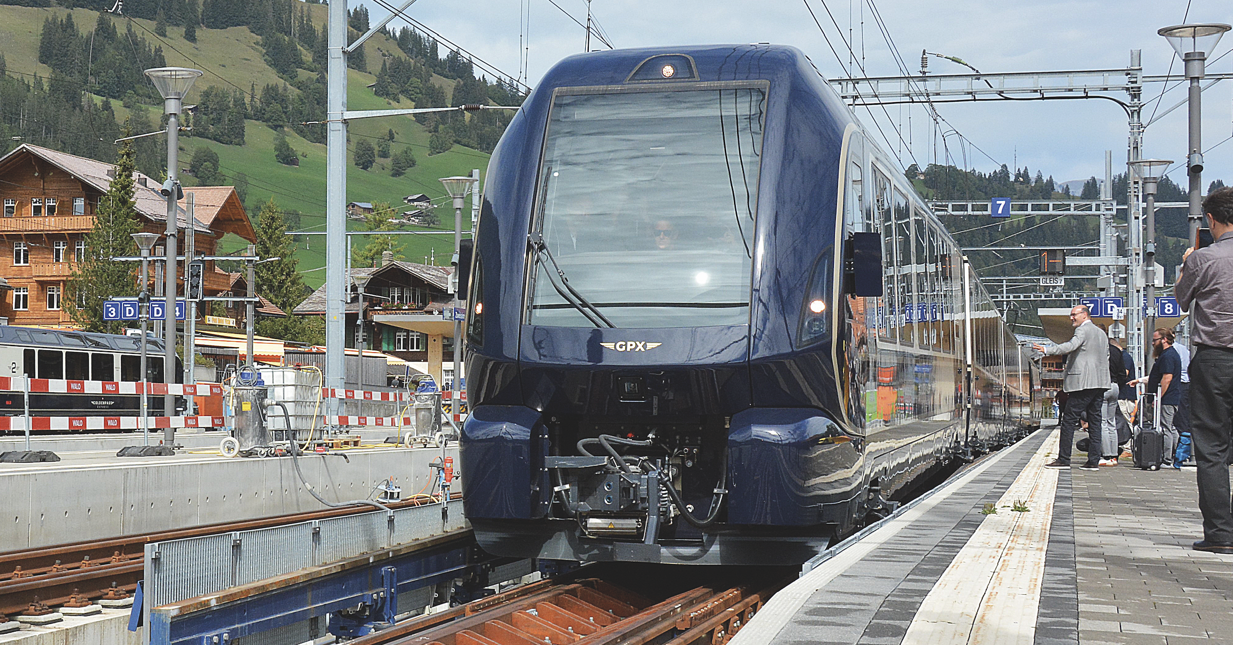 Suisse : une première étape s’achève pour le Goldenpass Express