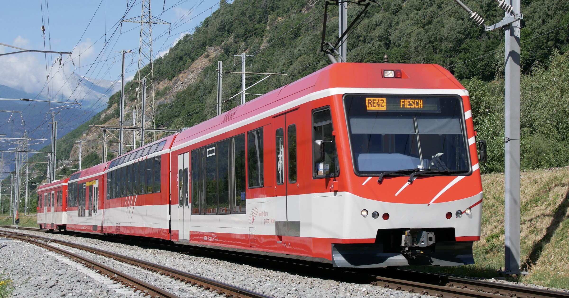 Les Orion de la MGB en service en Suisse