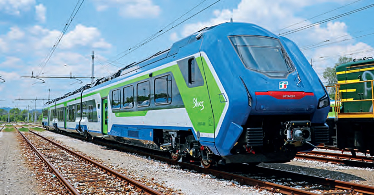 Les nouveaux trains Blues de Trenitalia