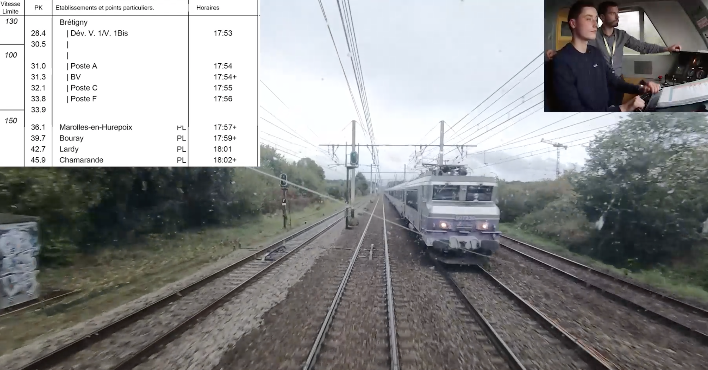 RP 318 : EN LIGNE DE PARIS-AUSTERLITZ À TOURS (1re partie)
