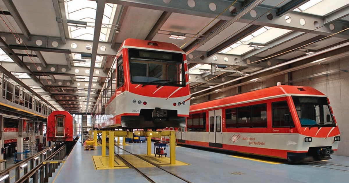 Suisse : la maintenance en grand à Glisergrund