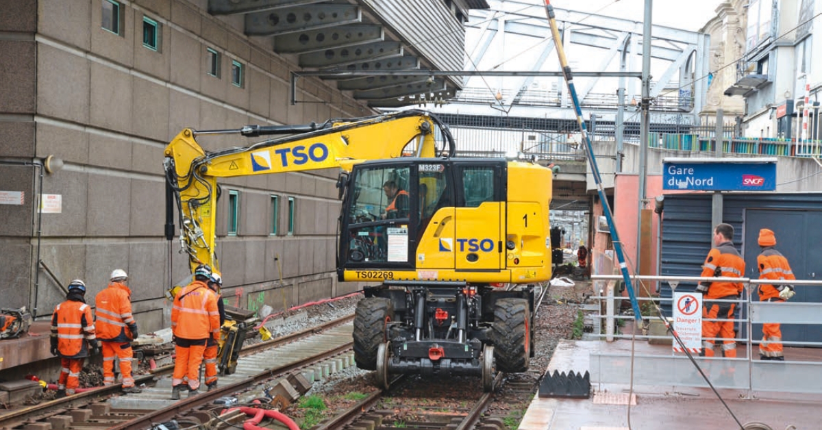 Paris-Nord: remplacement massif d’aiguillages