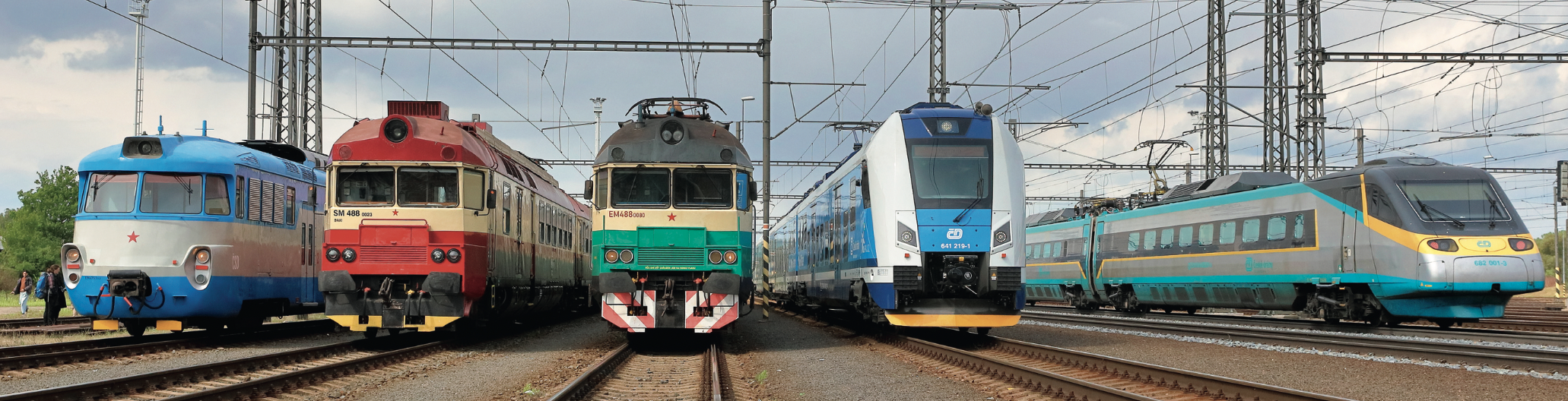 Trains historiques et le RegioPanter en République tchèque