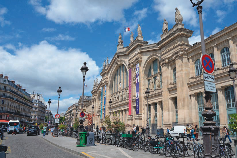 Accueil olympique à Paris-Nord
